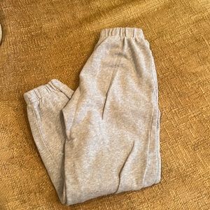Gray brandy Melville sweat pants